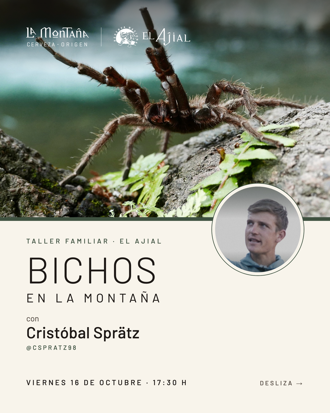 BICHOS EN LA MONTAÑA CON CRISTOBAL SPRATZ